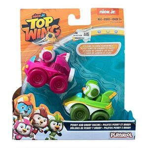 Top Wing Brody & Penny Racers Toy Cars Set Nick Jr. New